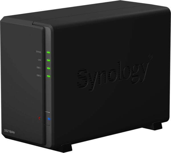 NAS Server Synology DiskStation DS218play Black