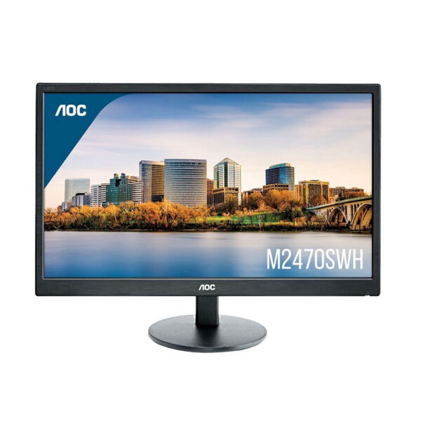 0023676 aoc m2470swh led fhd monitor 24 m2470swh aocm2470swh 0