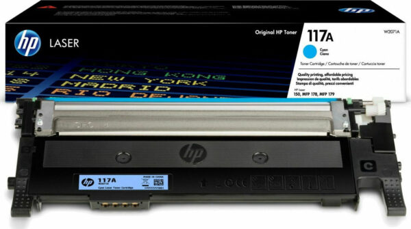 hp 117a cyan toner w2071a