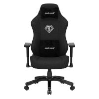 anda seat gaming chair phantom 3 black fabric (ad18y 06 b f)