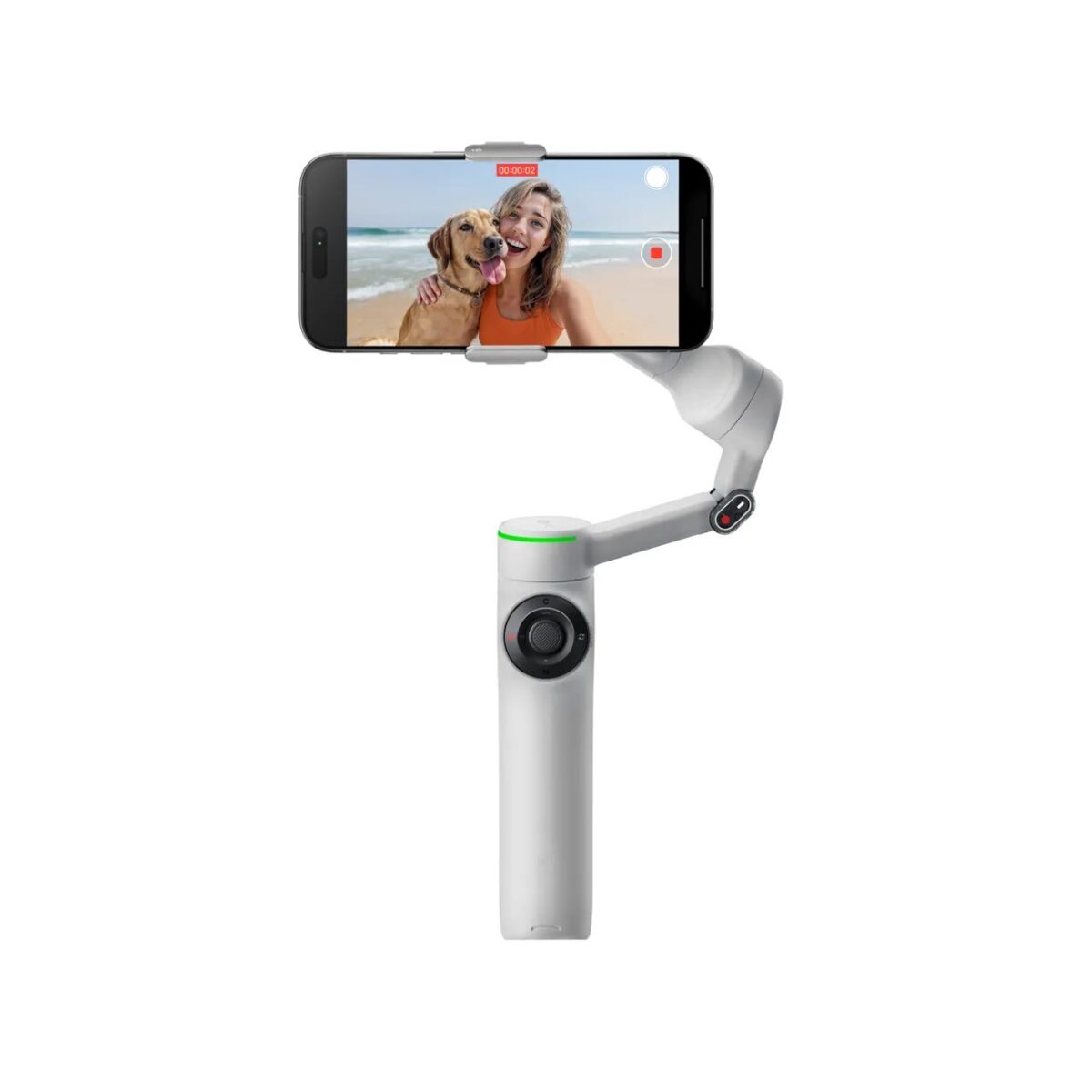 insta360 flow 2 pro standard version (gray) a.i. powered gimbal stabilizer for smartphone usb c